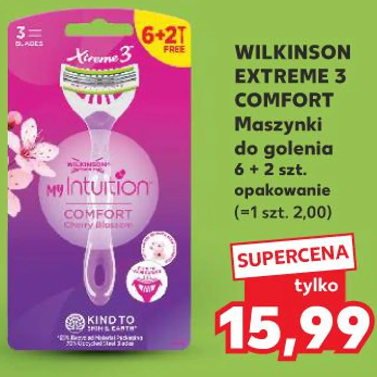 WILKINSON EXTREME 3 COMFORT Maszynki do golenia
