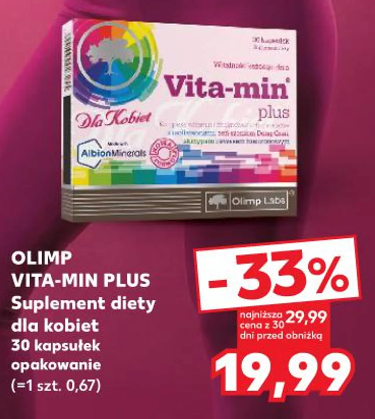 OLIMP VITA-MIN PLUS Suplement diety dla kobiet