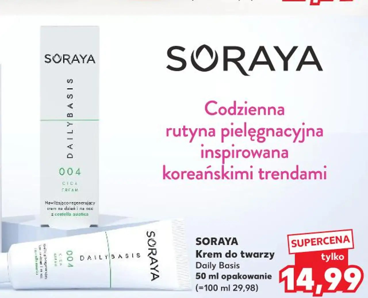 SORAYA Krem do twarzy Daily Basis