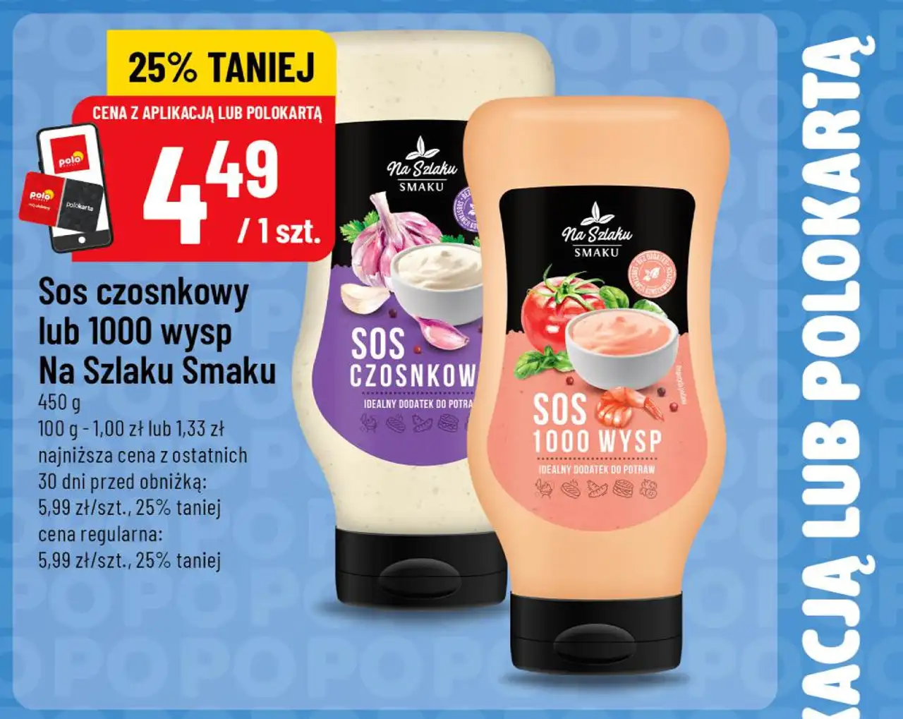 Sos czosnkowy lub 1000 wysp Na Szlaku Smaku