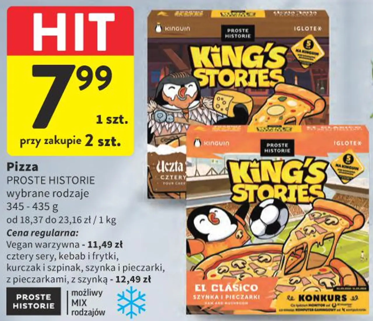 Pizza PROSTE HISTORIE