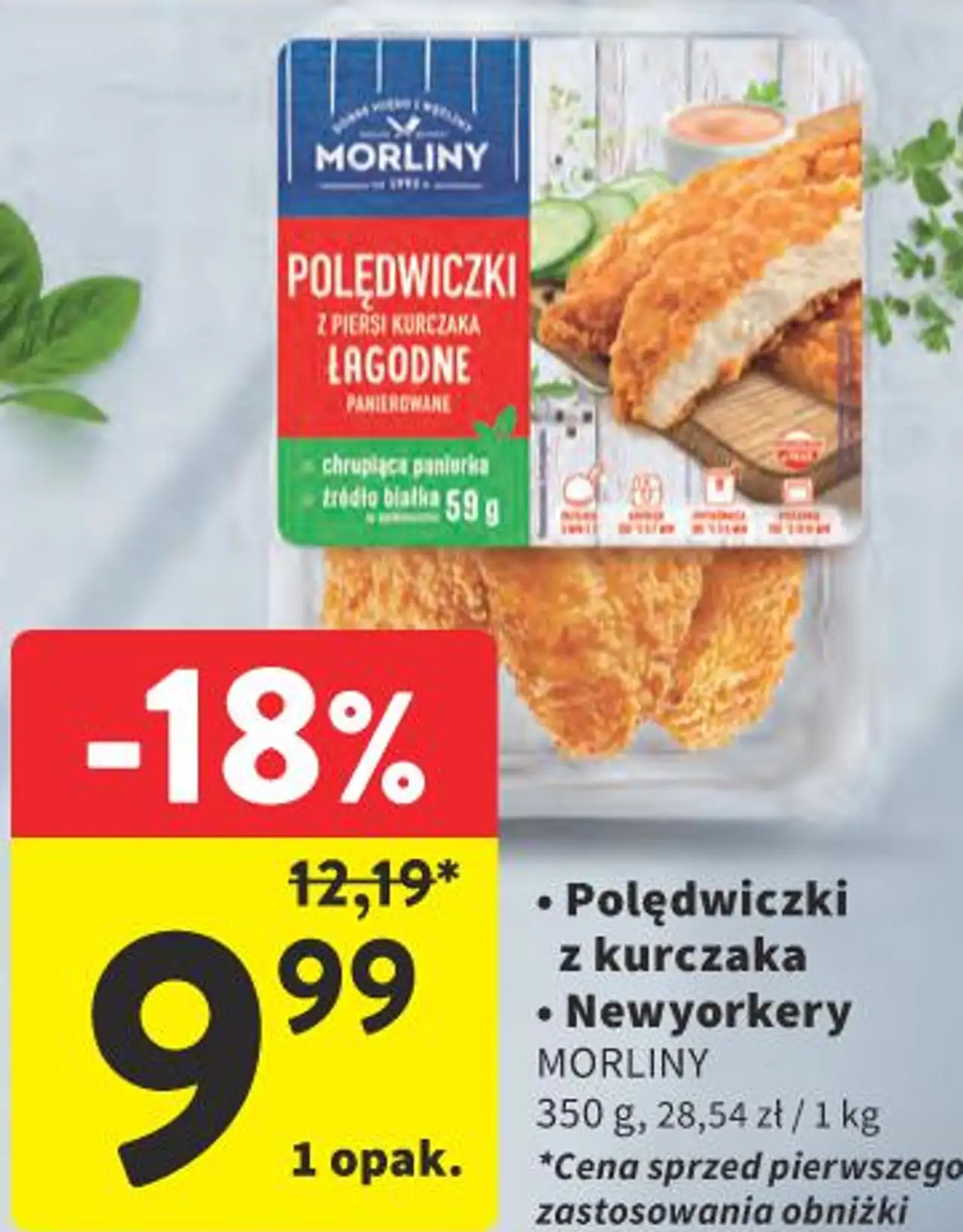 Polędwiczki z kurczaka / Newyorkery MORLINY
