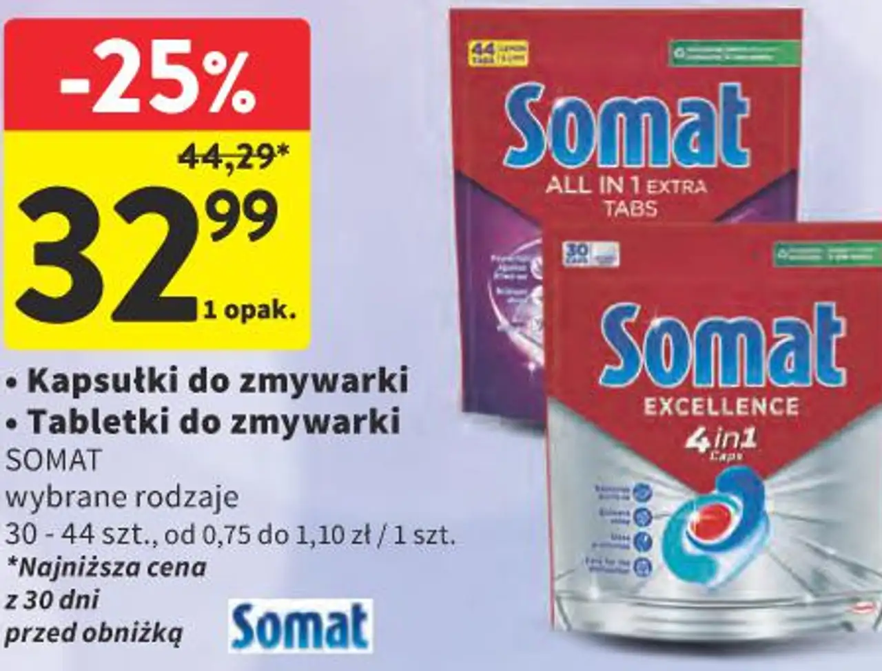 Somat Kapsułki do zmywarki, Tabletki do zmywarki