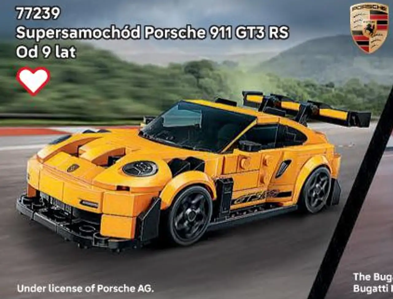 Klocki LEGO Speed Champions 77239 Supersamochód Porsche 911 GT3 RS