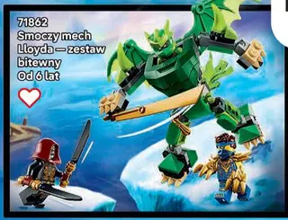 - LEGO Ninjago 71862 Smoczy mech Lloyda – zestaw bitewny - Lego