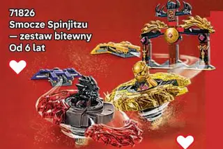 - LEGO NINJAGO 71826 Smocze Spinjitzu – zestaw bitewny - Lego