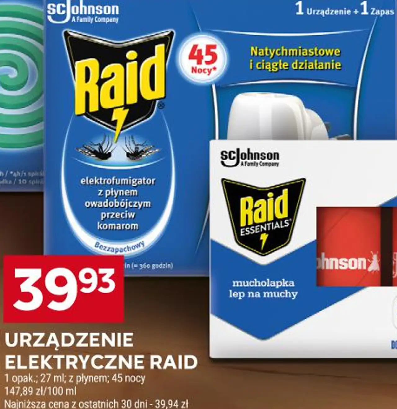 Urządzenie elektryczne Raid