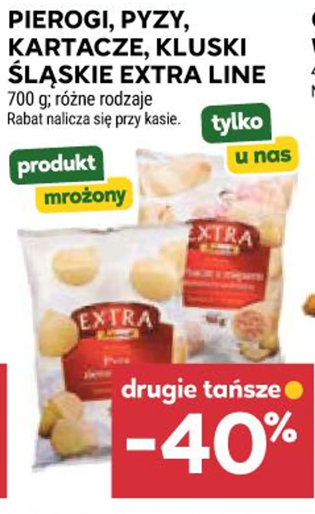 Pierogi, pyzy, kartacze, kluski śląskie Extra Line