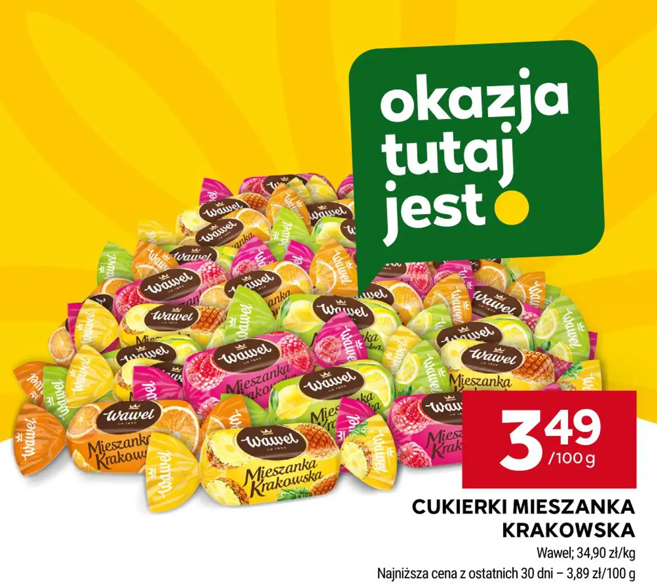 Cukierki Mieszanka Krakowska Wawel