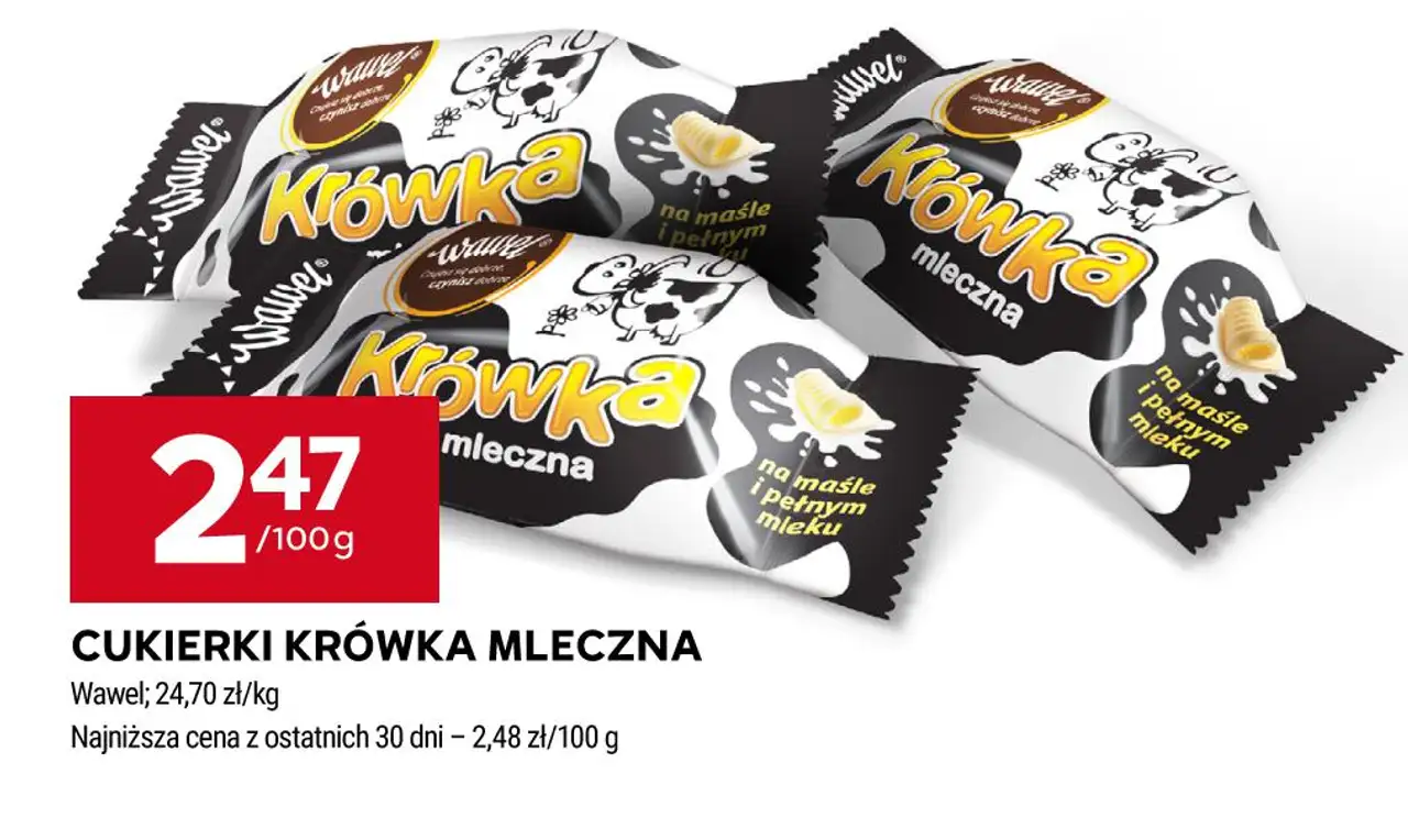 Cukierki Krówka Mleczna Wawel