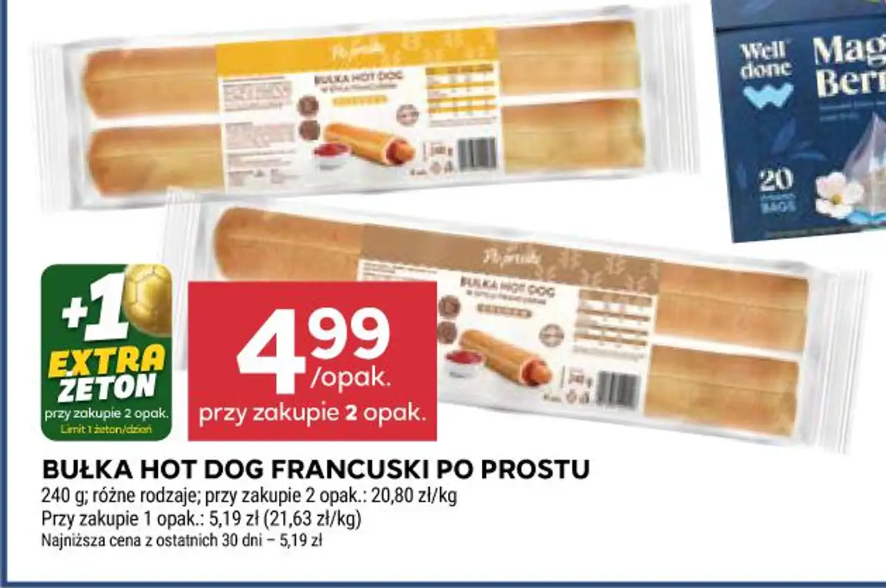 BUŁKA HOT DOG FRANCUSKI PO PROSTU