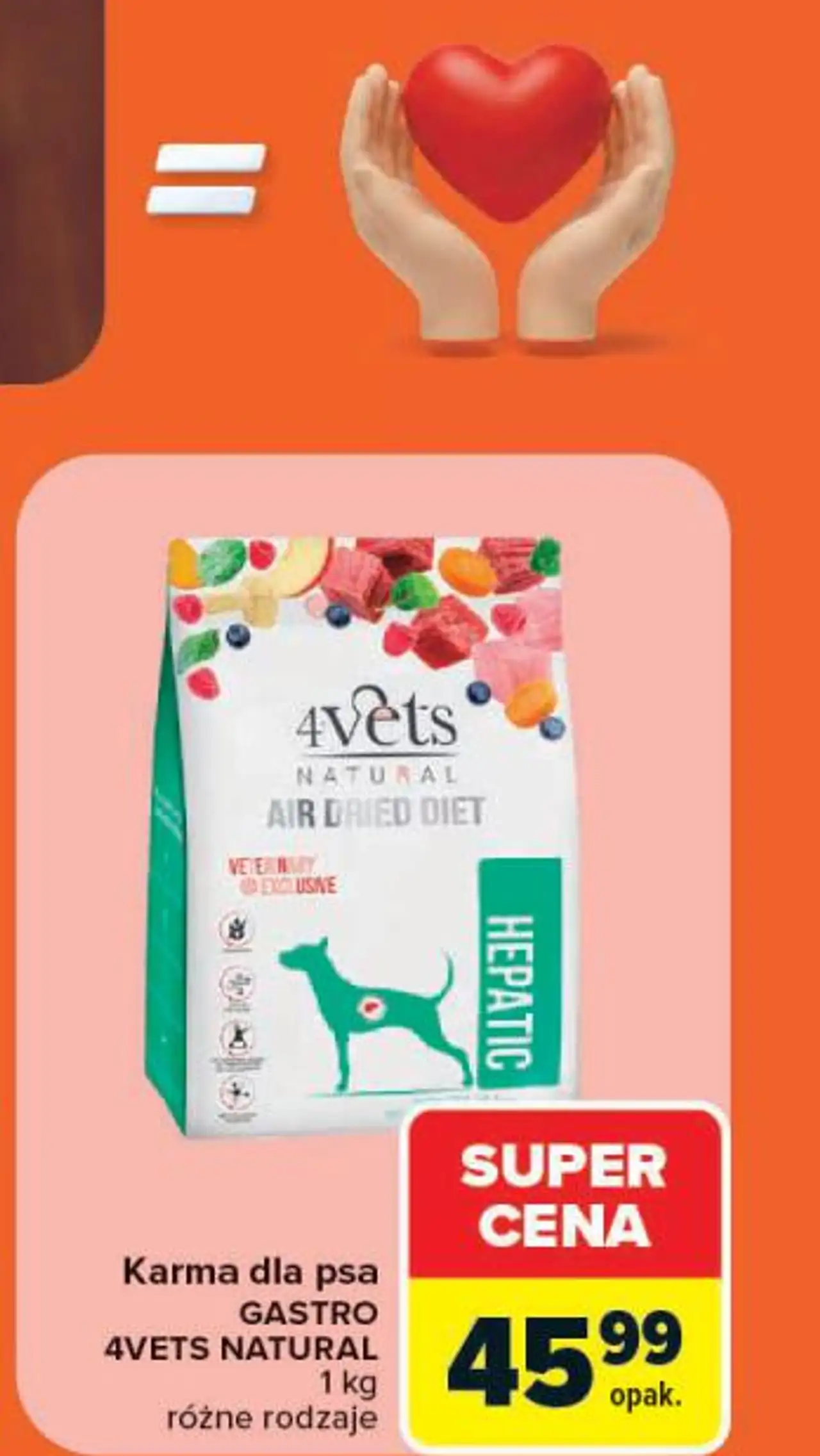 Karma dla psa GASTRO 4VETS NATURAL