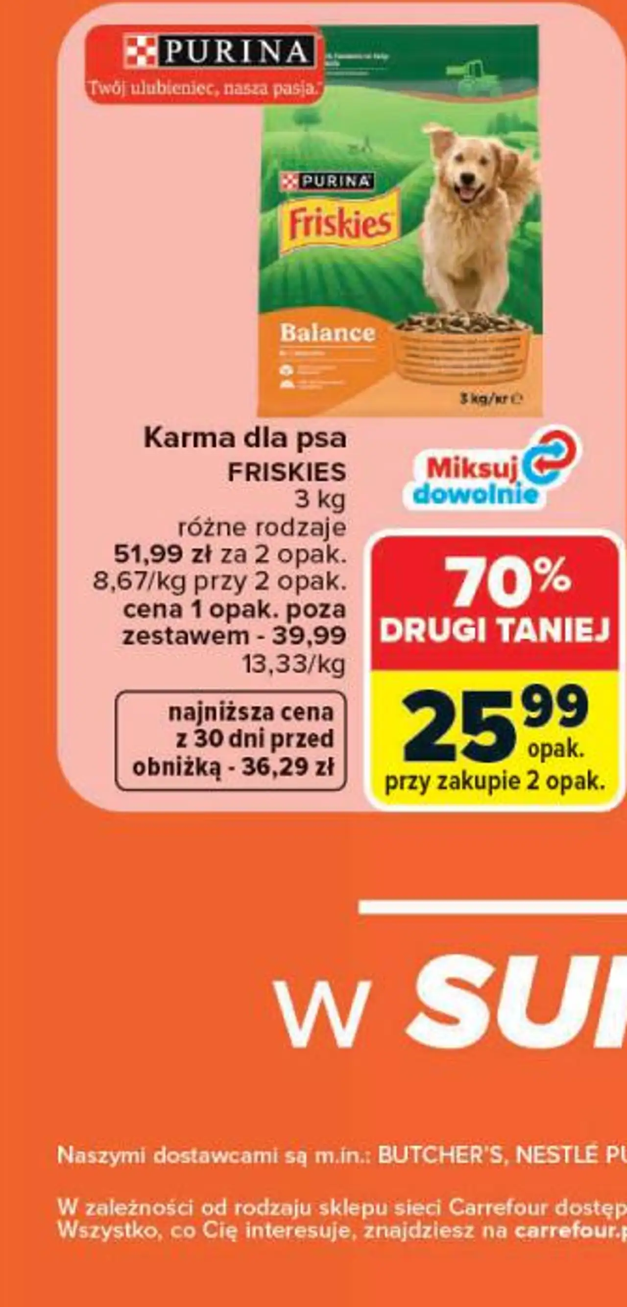 Karma dla psa FRISKIES