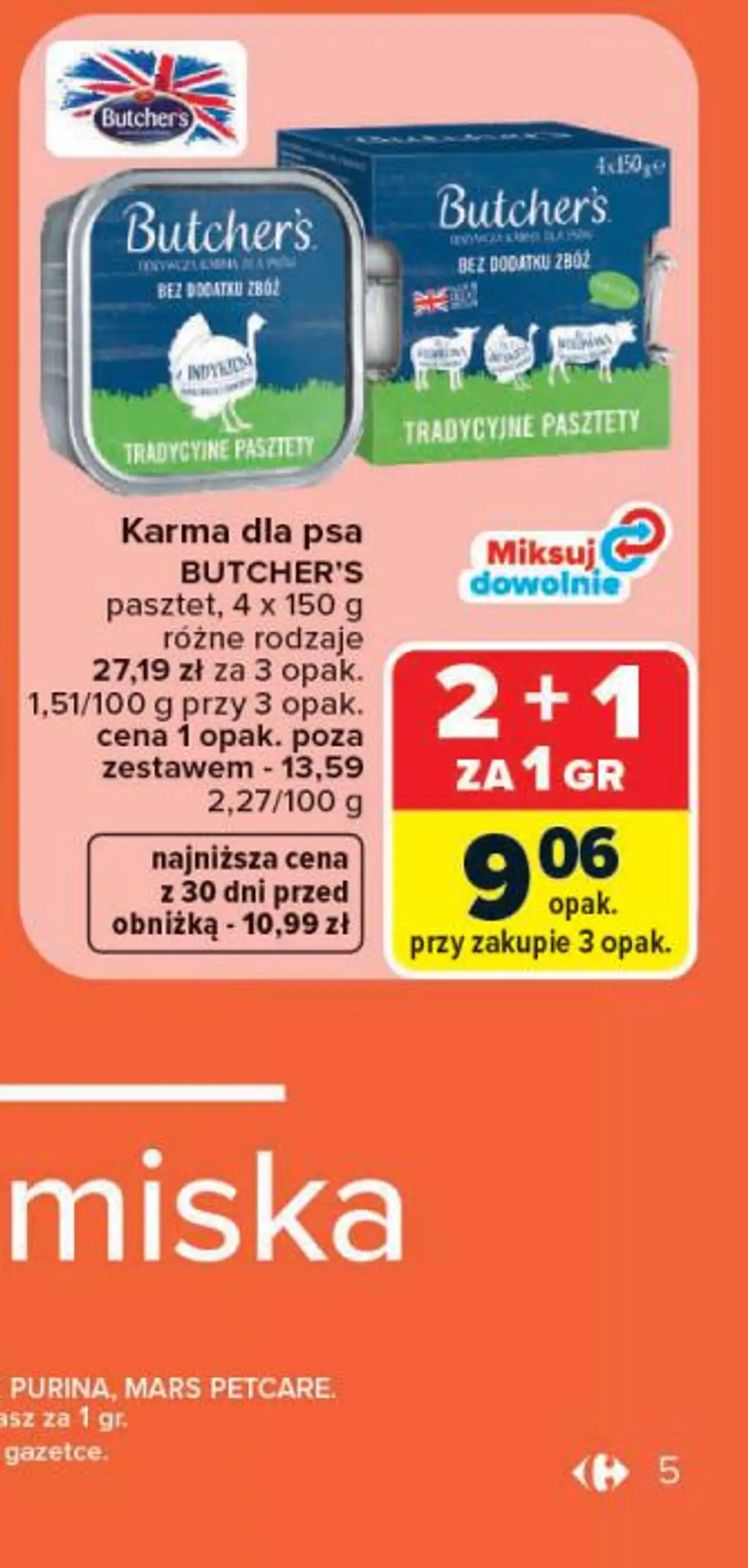 Karma dla psa BUTCHER'S pasztet