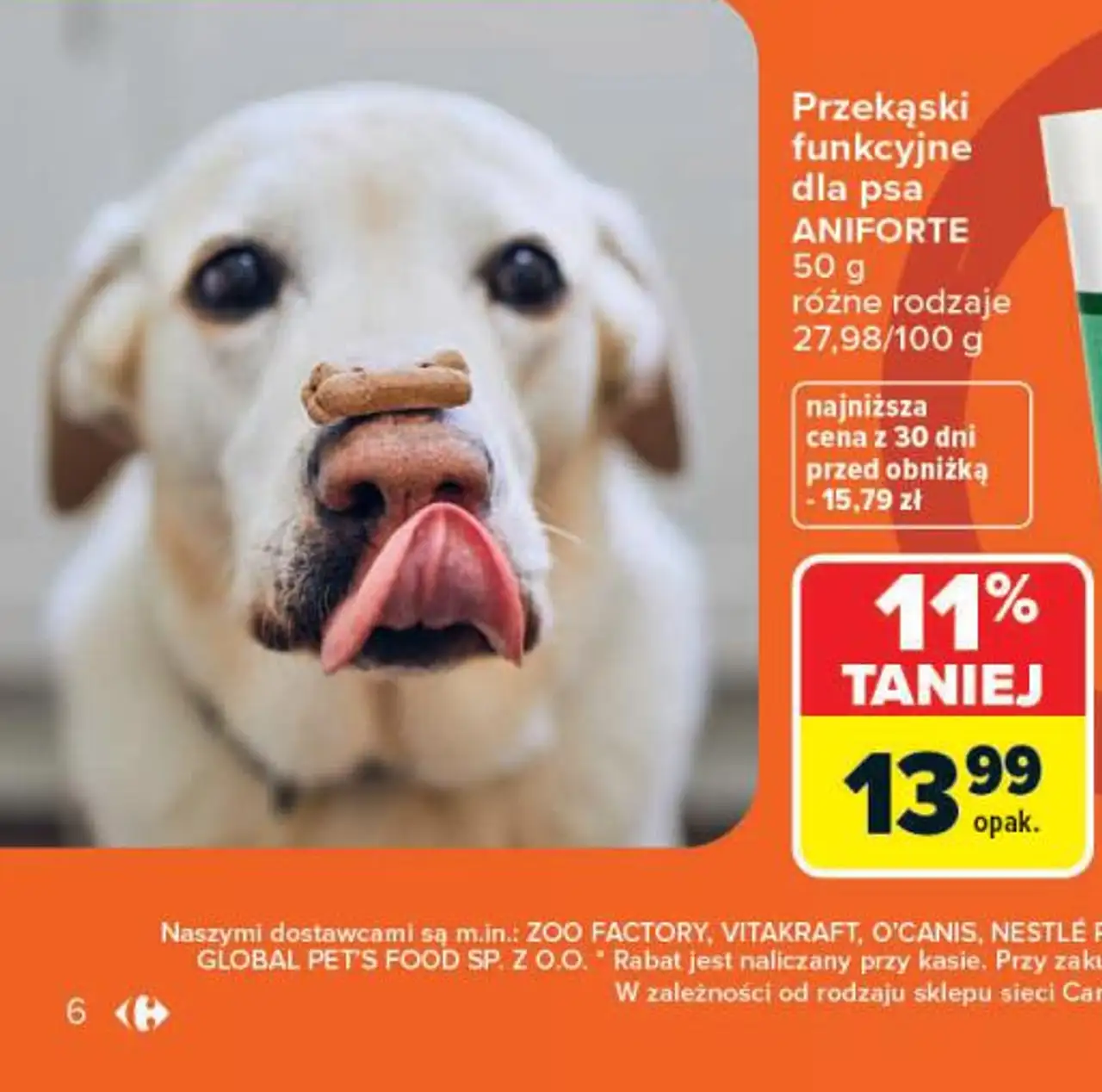 Przekąski funkcyjne dla psa ANIFORTE