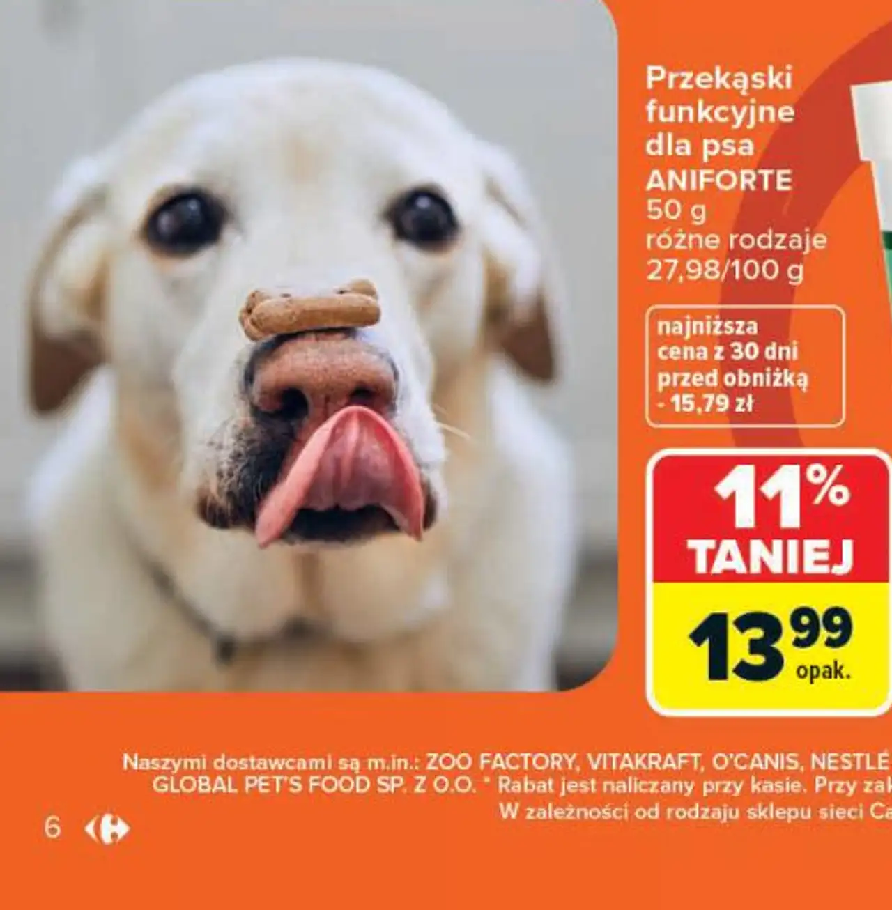 Przekąski funkcyjne dla psa ANIFORTE