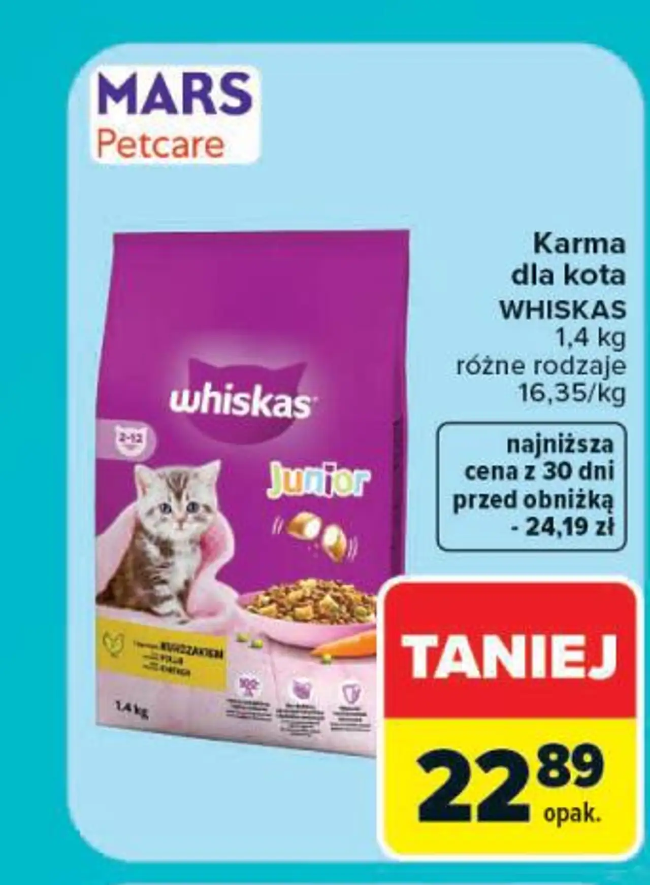 Karma dla kota WHISKAS
