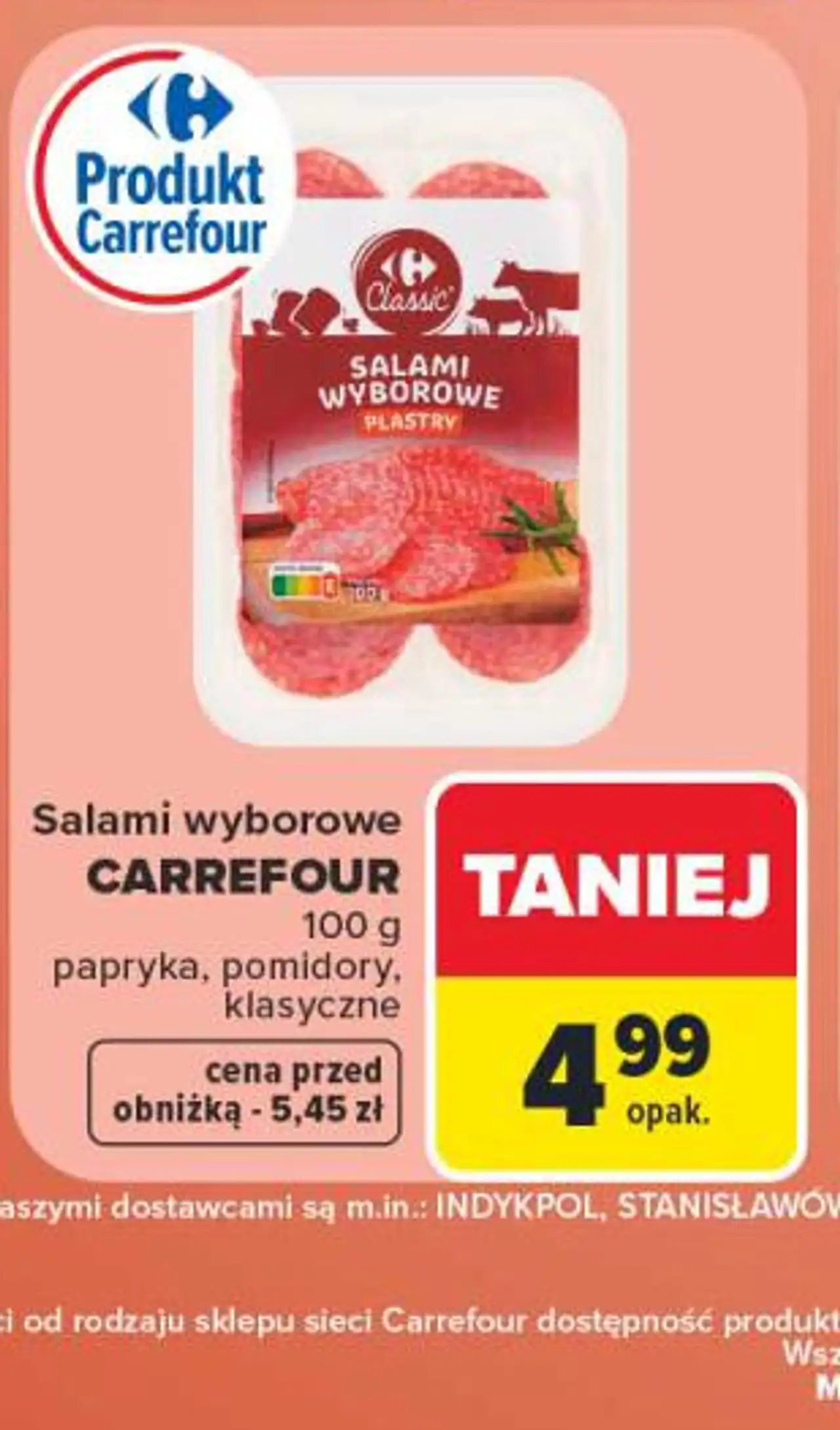 Salami wyborowe CARREFOUR