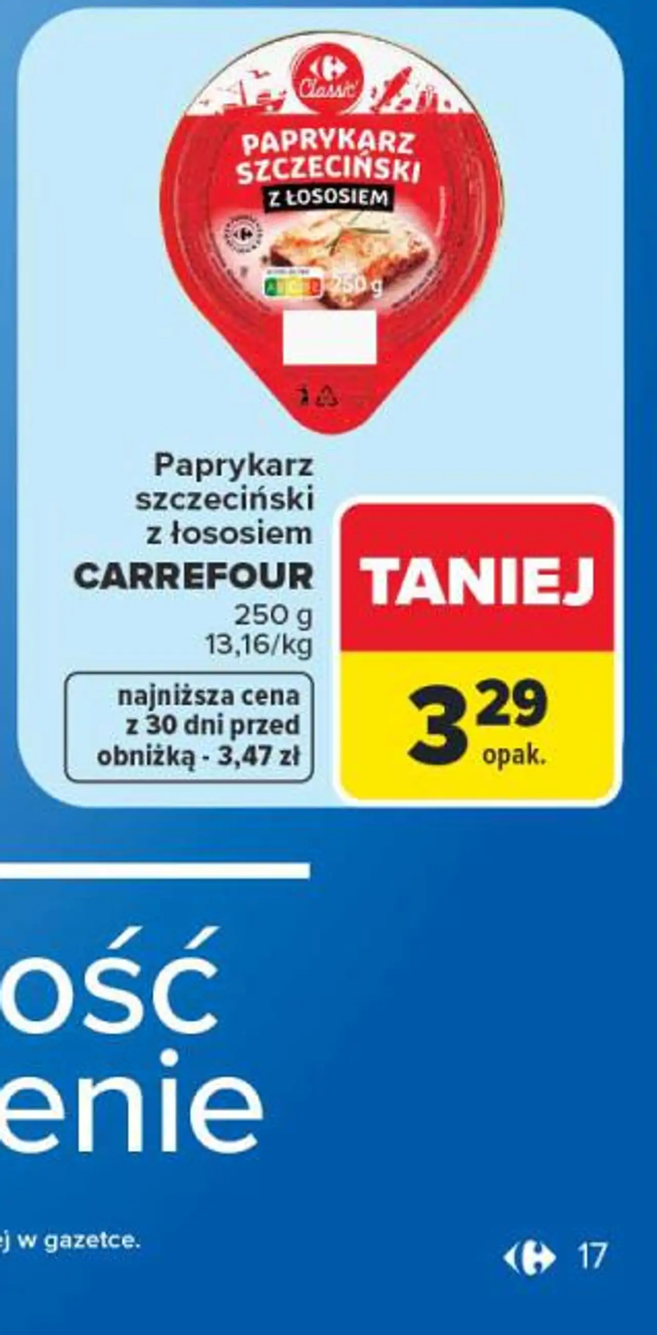 Paprykarz szczeciński z łososiem CARREFOUR