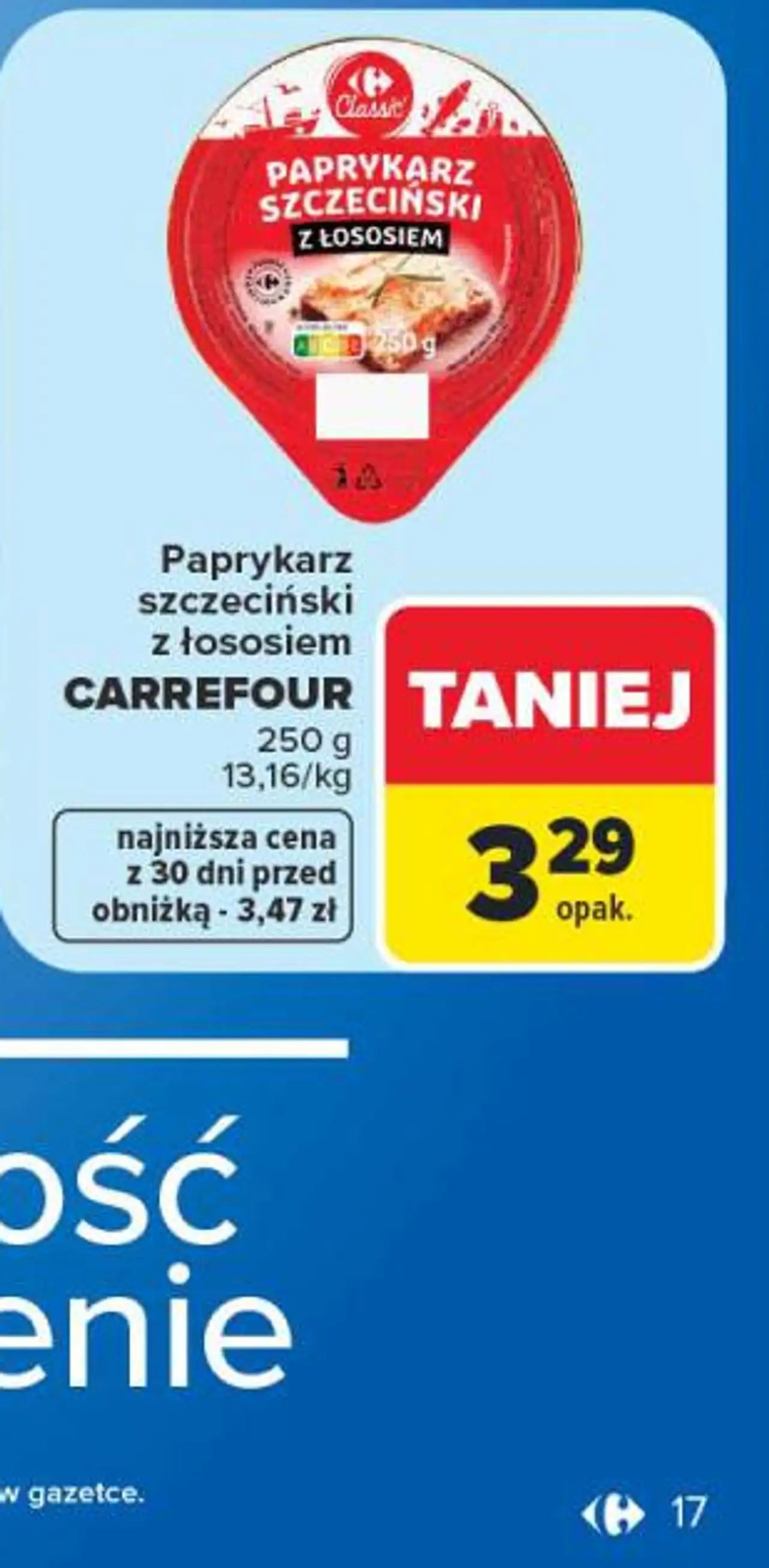 Paprykarz szczeciński z łososiem CARREFOUR