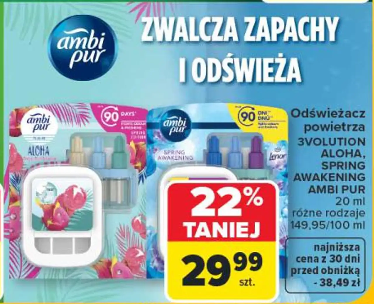 Ambi Pur Odświeżacz powietrza 3VOLUTION