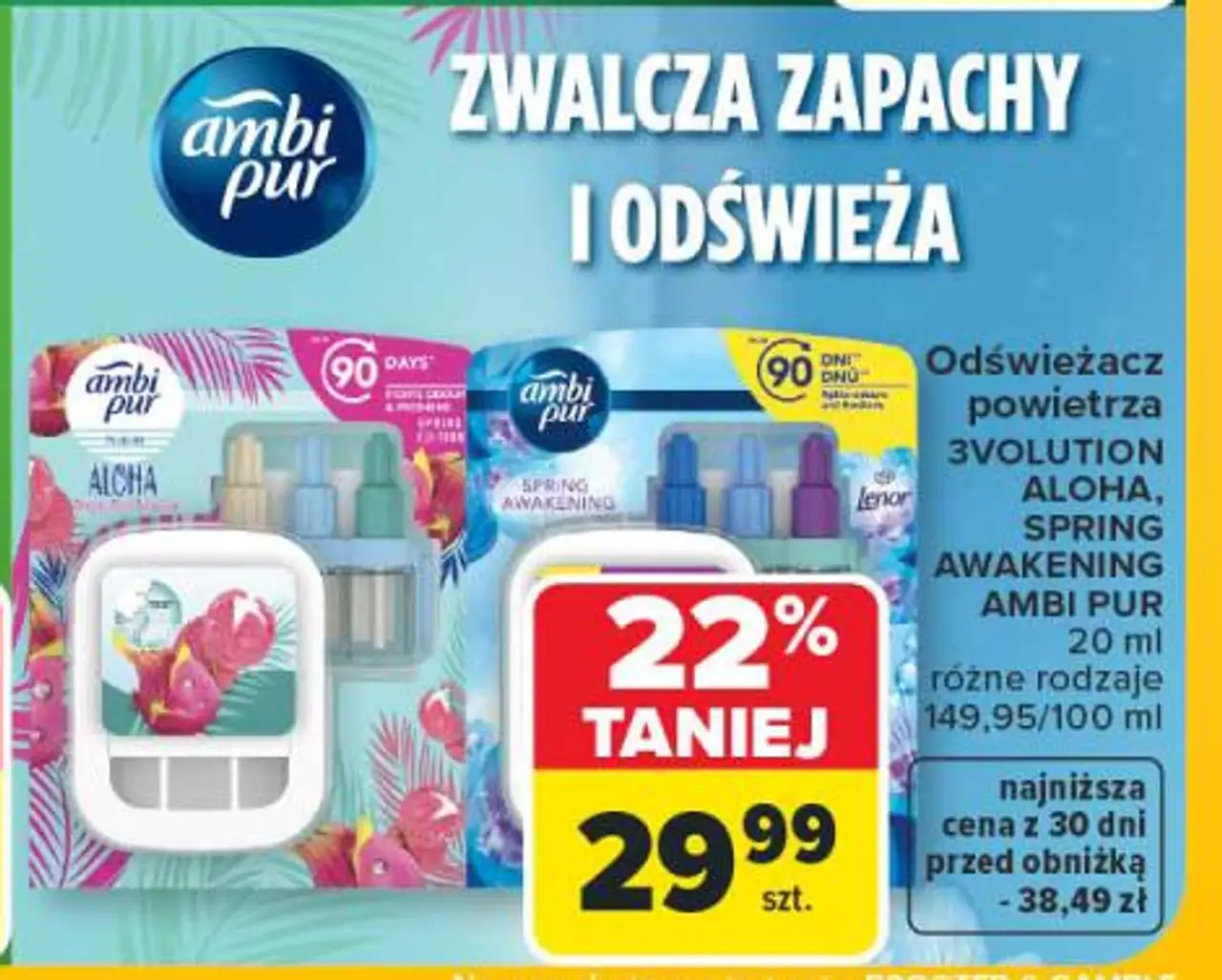 Ambi Pur Odświeżacz powietrza 3VOLUTION Aloha, Spring Awakening