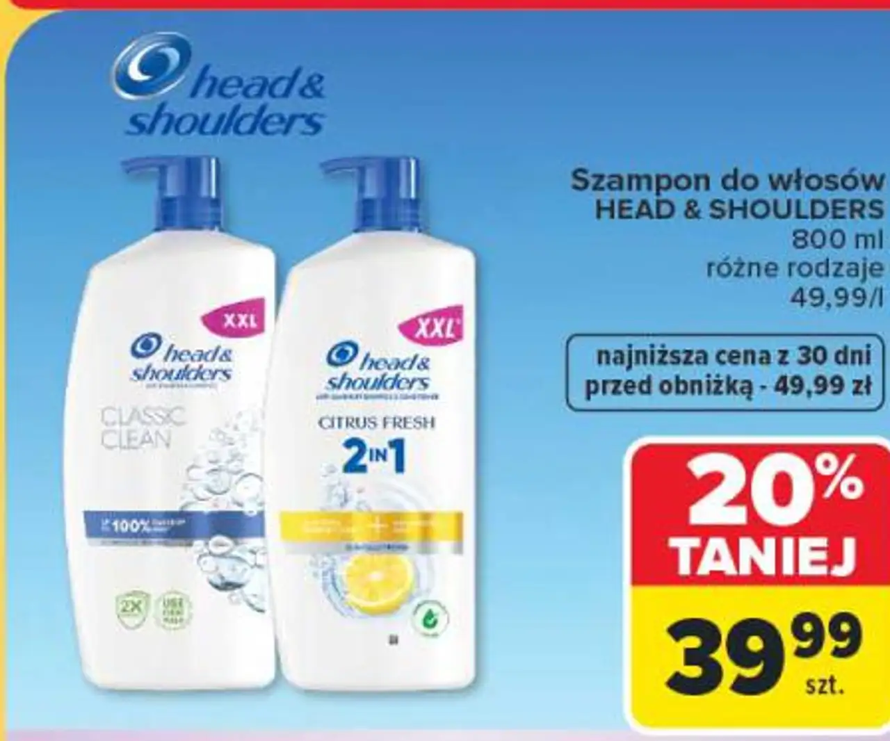 Head & Shoulders Szampon do włosów