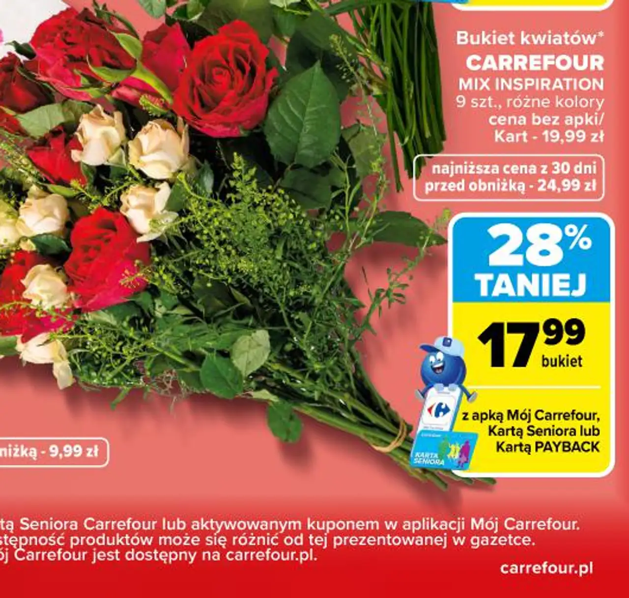 Bukiet kwiatów MIX INSPIRATION CARREFOUR