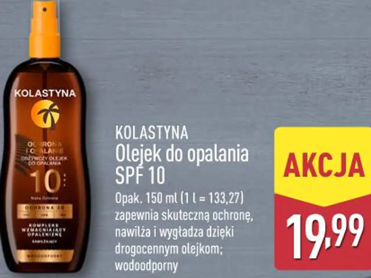 KOLASTYNA Olejek do opalania SPF 10