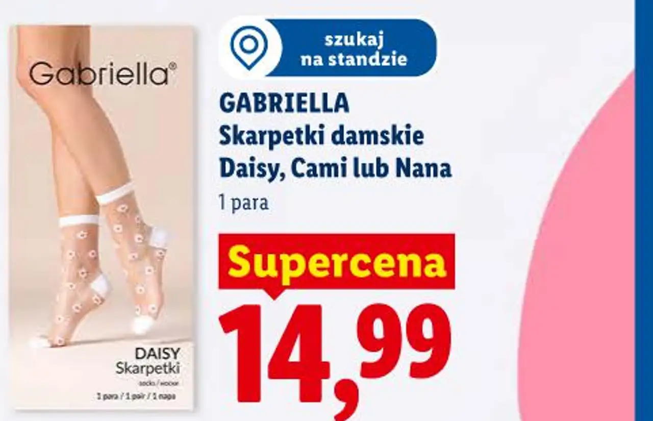 Gabriella Skarpetki damskie Daisy, Cami lub Nana
