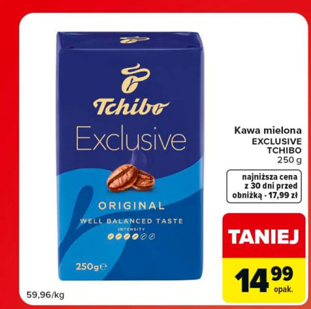 Kawa mielona EXCLUSIVE TCHIBO