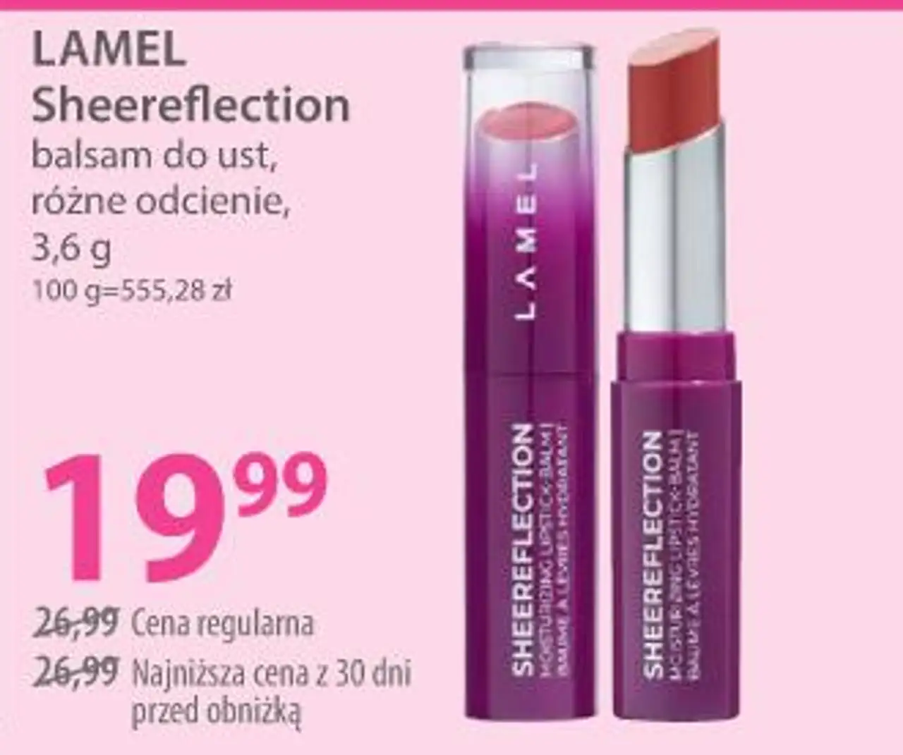 LAMEL Sheereflection balsam do ust