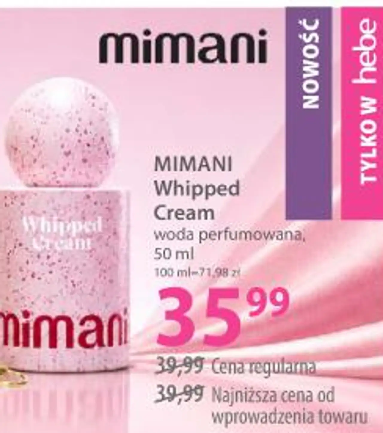MIMANI Whipped Cream woda perfumowana