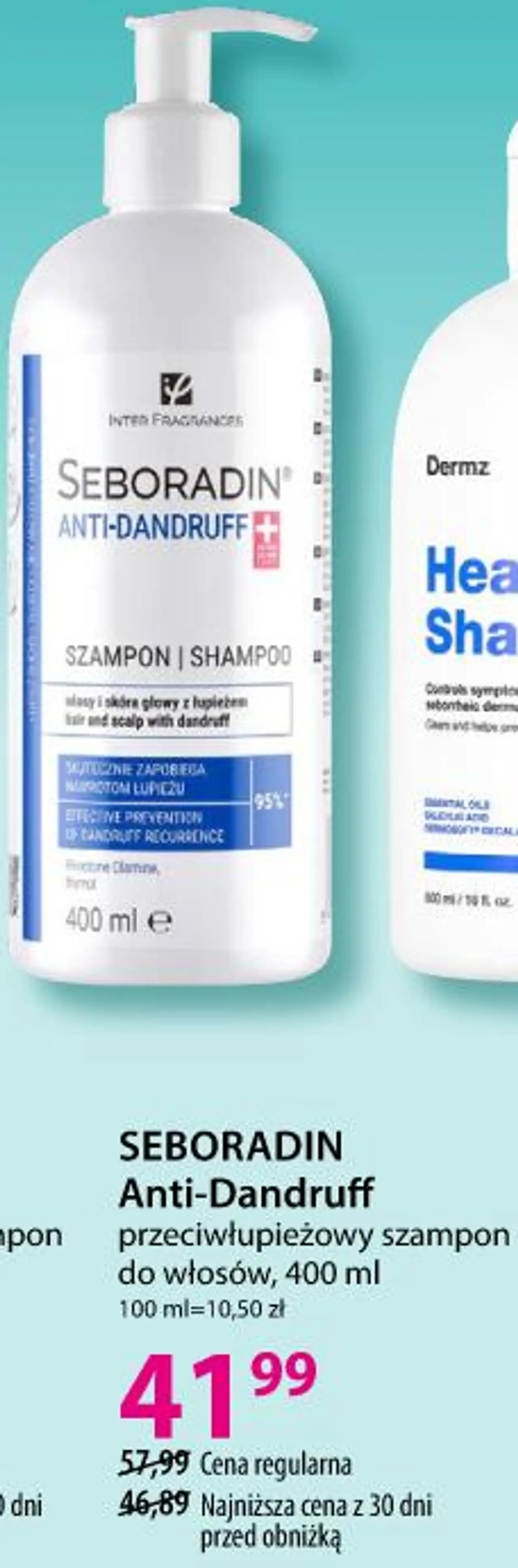 SEBORADIN Anti-Dandruff przeciwłupieżowy szampon do włosów