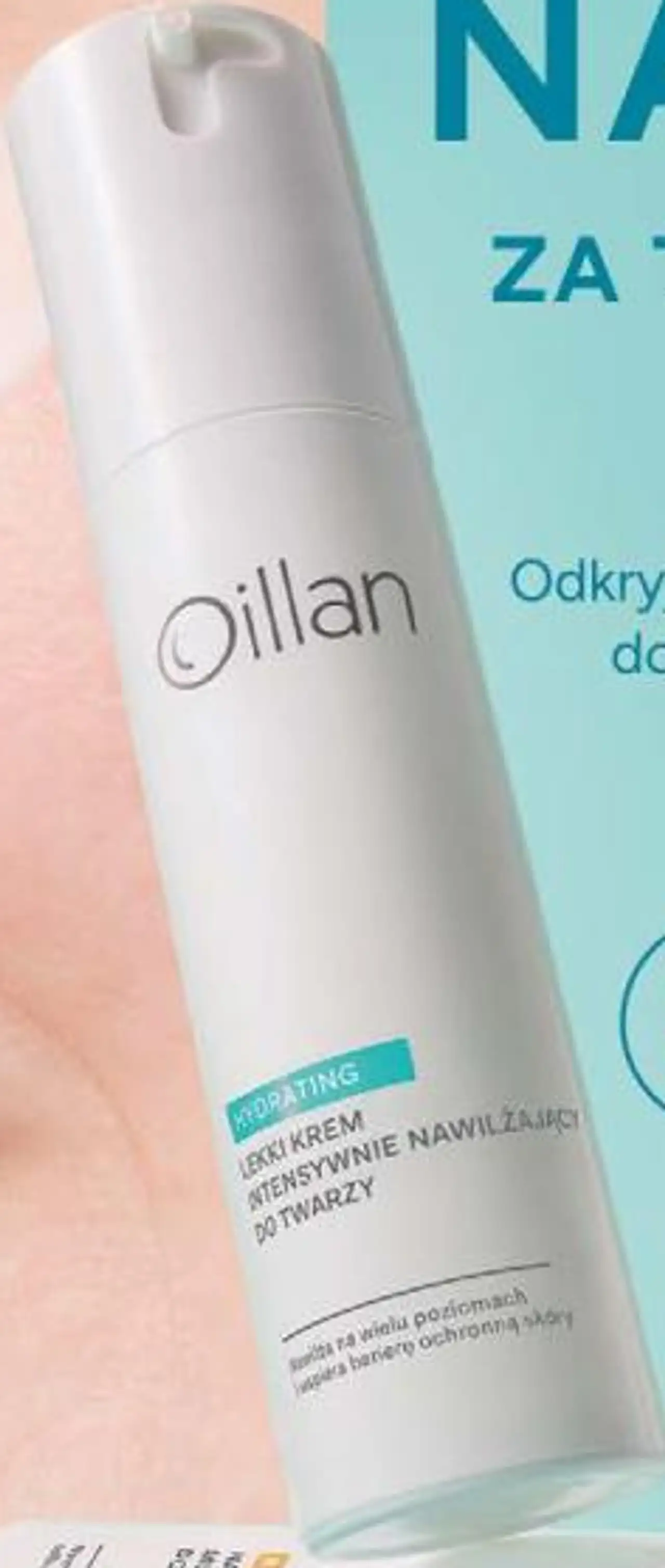 Oillan Hydrating Lekki krem intensywnie nawilżający do twarzy