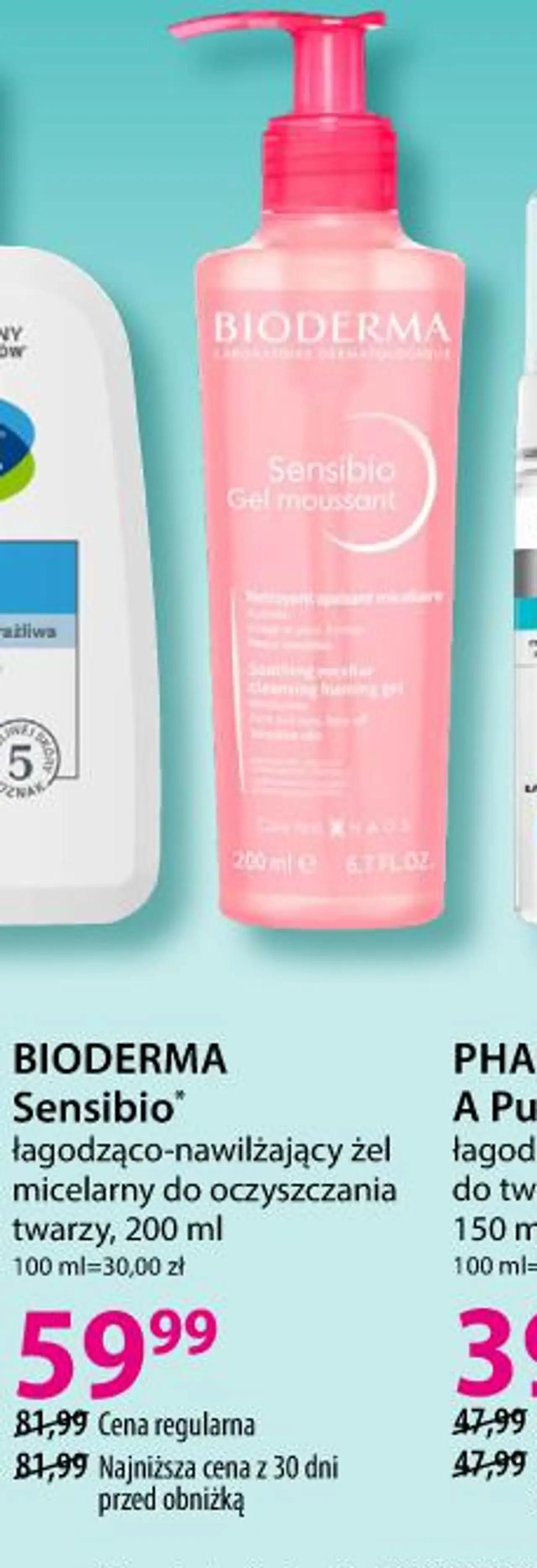 Bioderma Sensibio łagodząco-nawilżający żel micelarny do oczyszczania twarzy