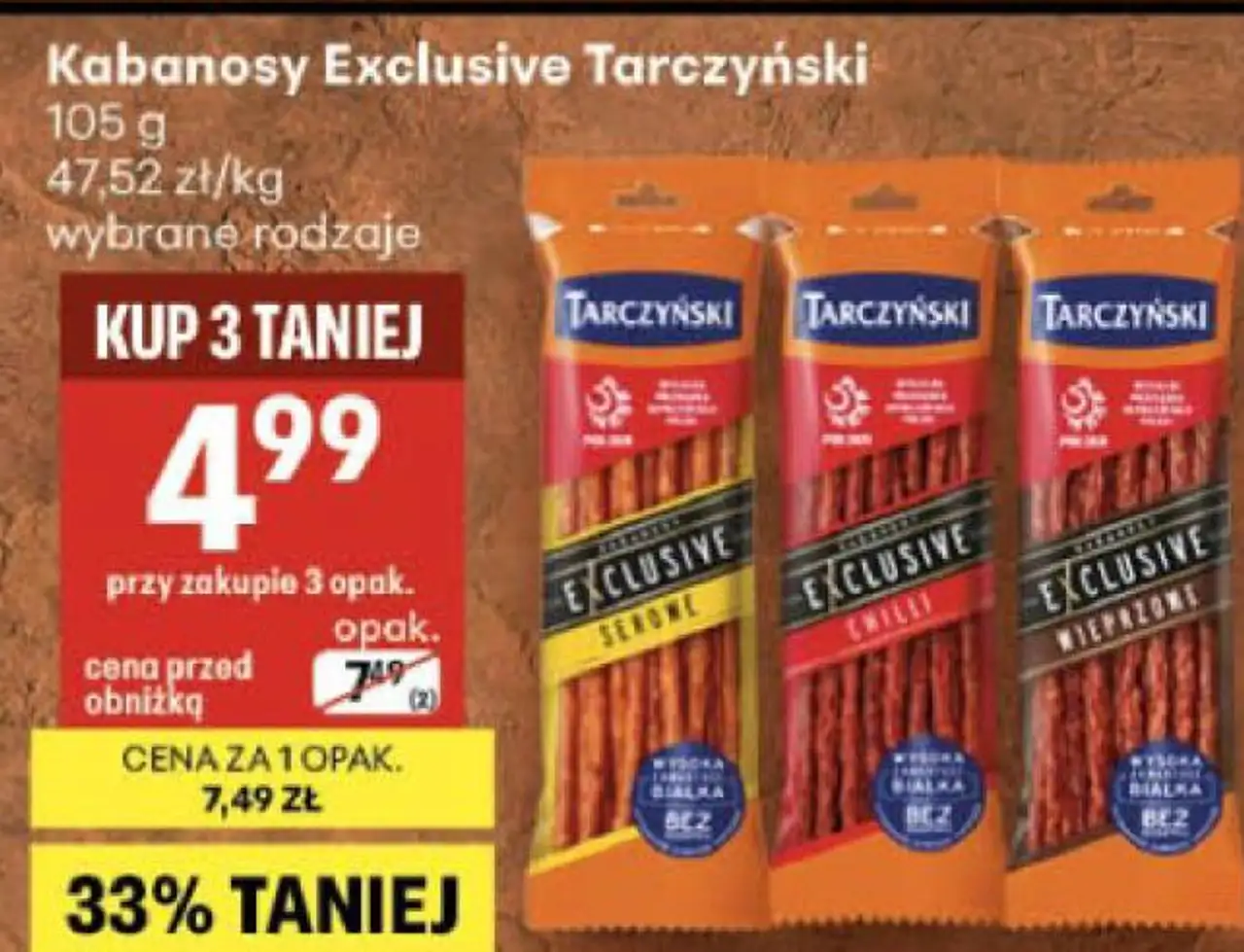Kabanosy Exclusive Tarczyński