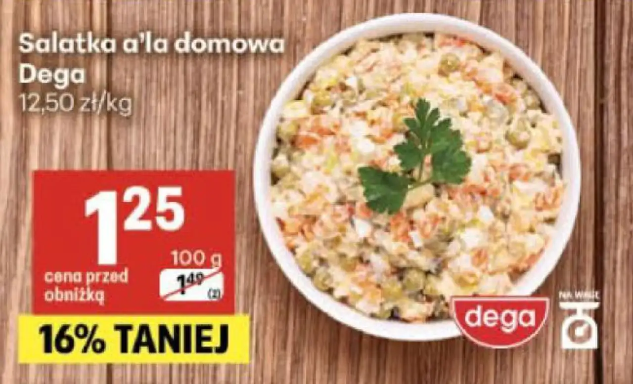 Sałatka a'la domowa Dega