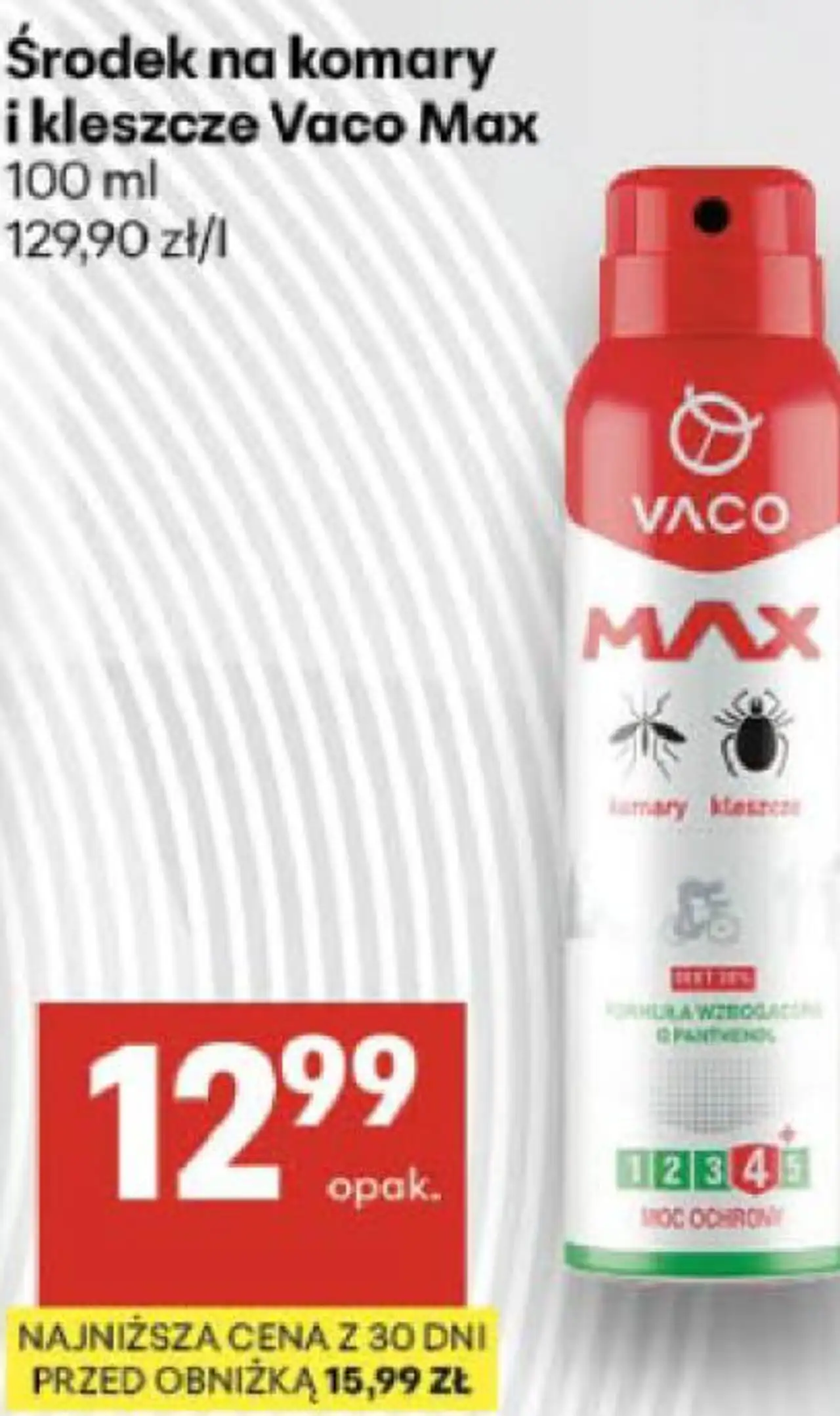 Środek na komary i kleszcze Vaco Max