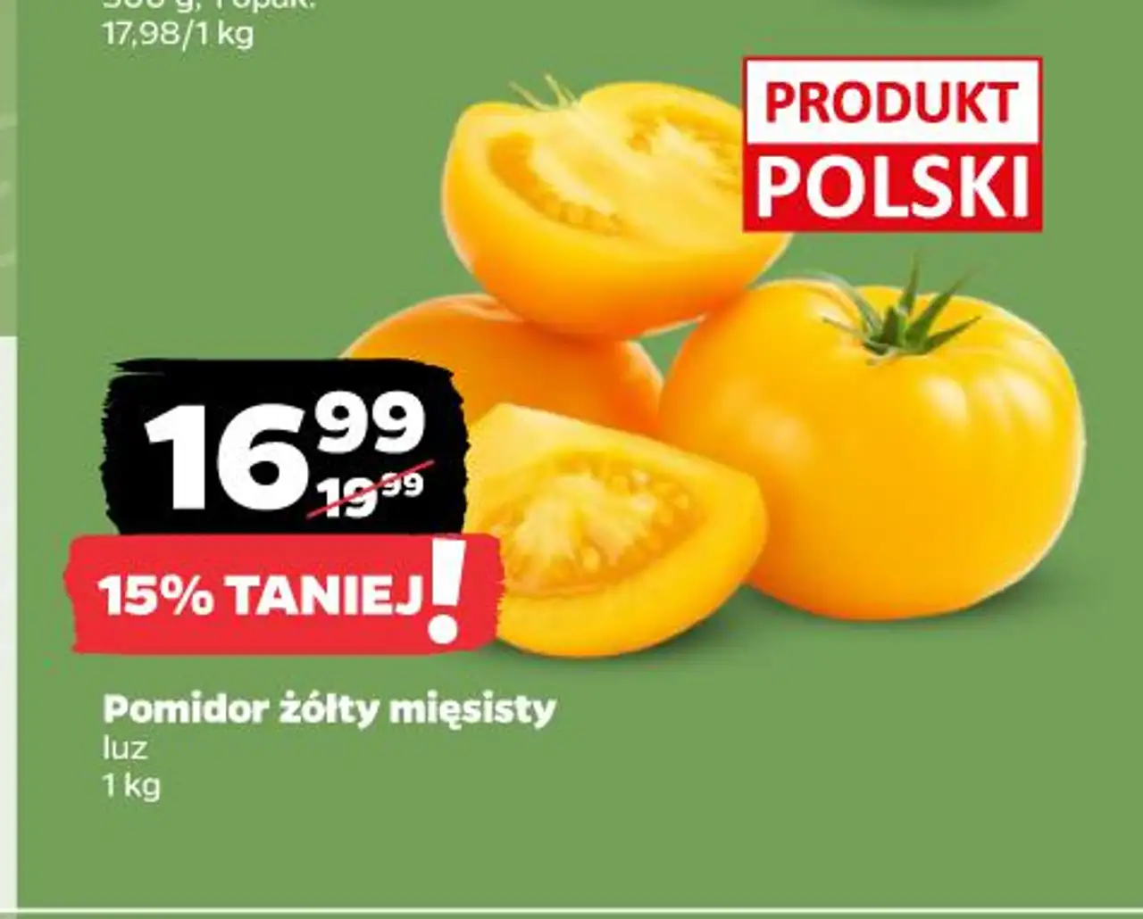 Pomidor żółty mięsisty