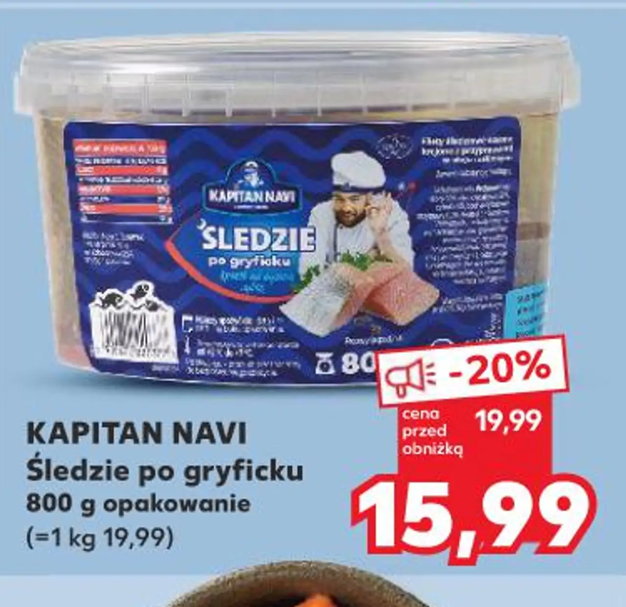 Kapitan Navi Śledzie po gryficku