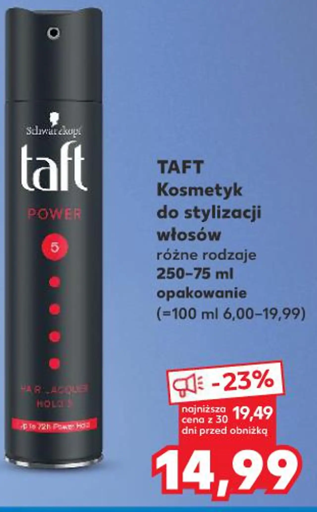 TAFT Kosmetyk do stylizacji włosów