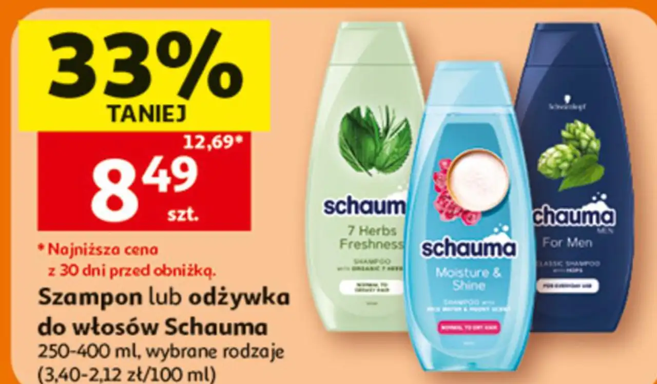 Szampon lub odżywka do włosów Schauma