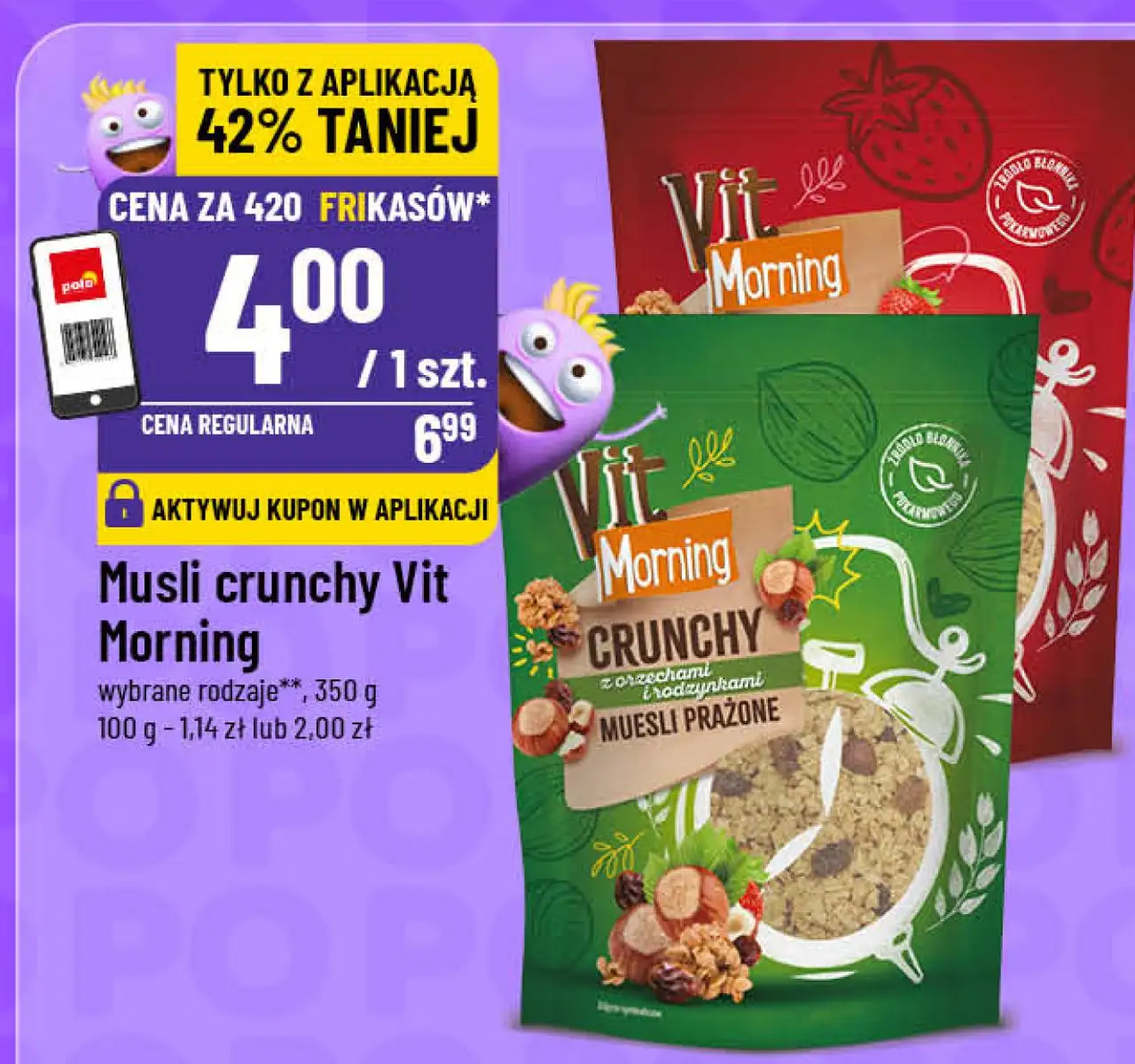 Musli crunchy Vit Morning