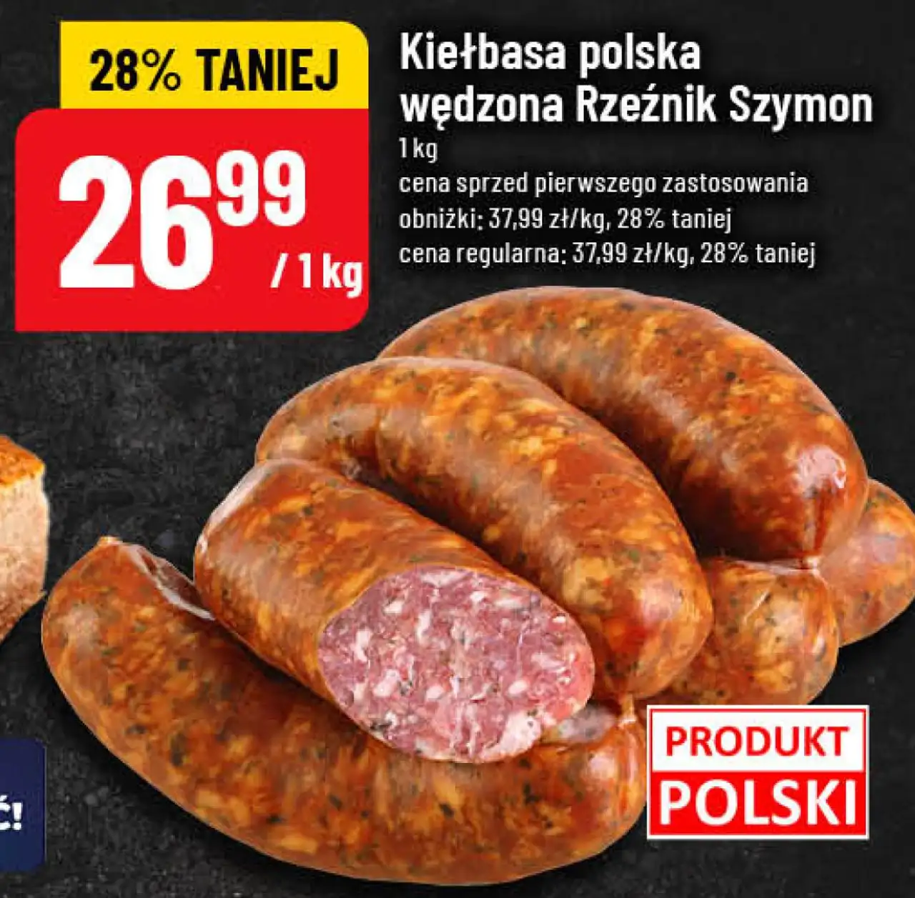 Kiełbasa polska wędzona Rzeźnik Szymon