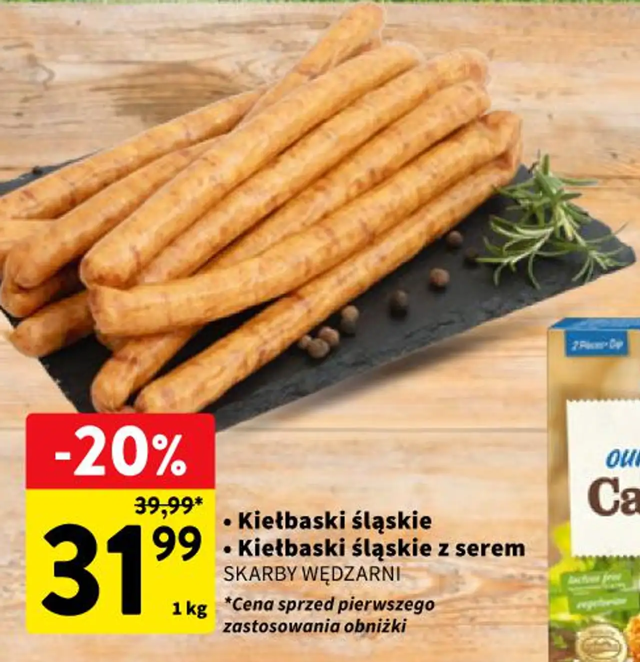 Kiełbaski śląskie / Kiełbaski śląskie z serem SKARBY WĘDZARNI