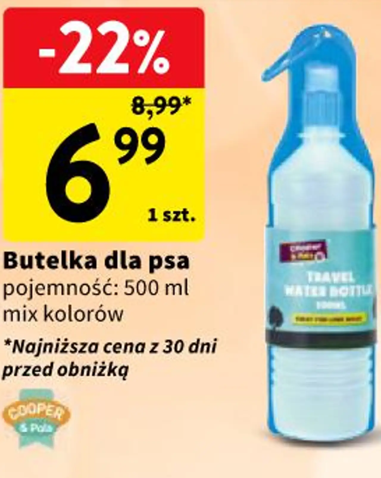 Butelka dla psa