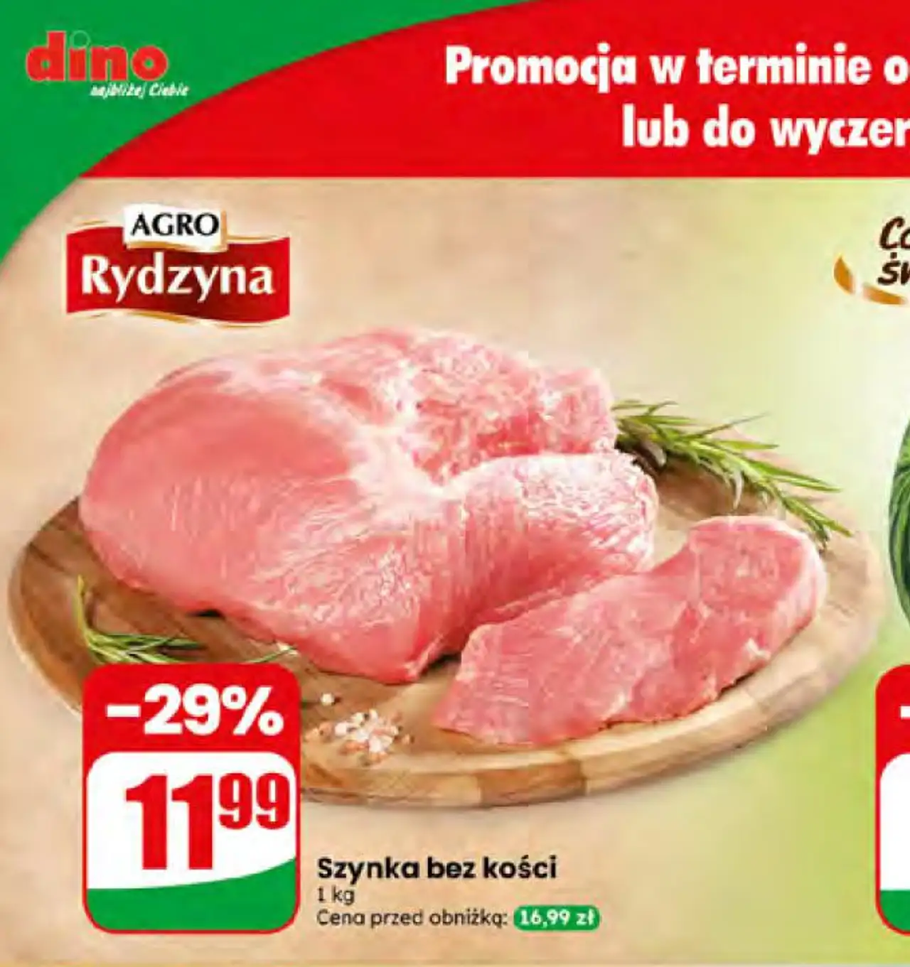 Szynka bez kości Rydzyna