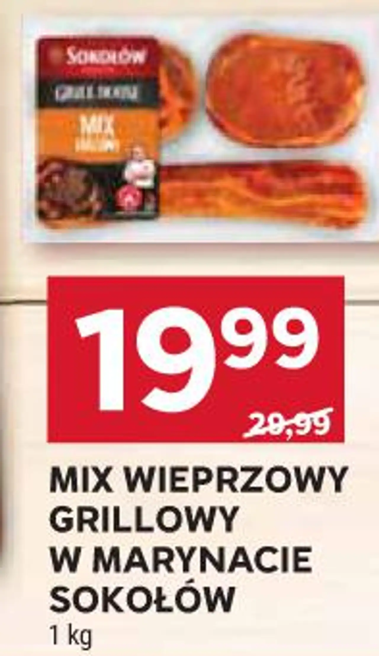 Sokołów Mix wieprzowy grillowy w marynacie