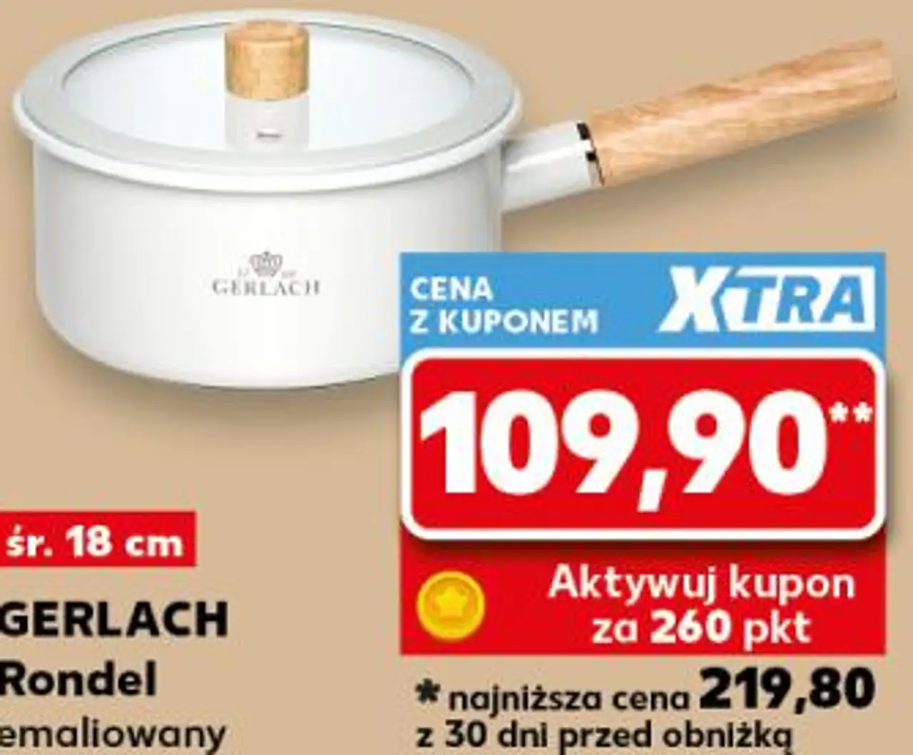 GERLACH Rondel emaliowany